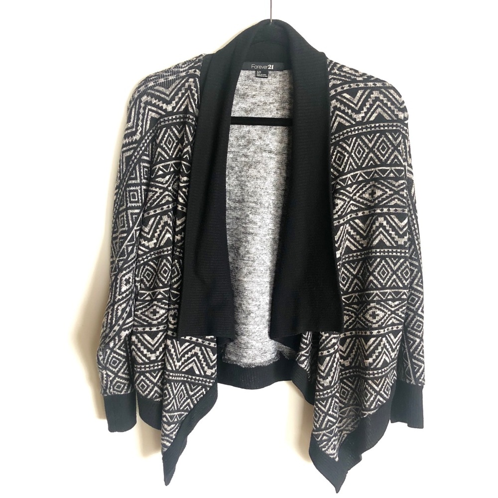 Tribal Print Cardigan
